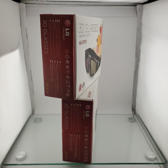 LG 3D Rechargeable Glasses AG-S100 for LG 3D TV Lot 2 NOB - Picture 4 of 12